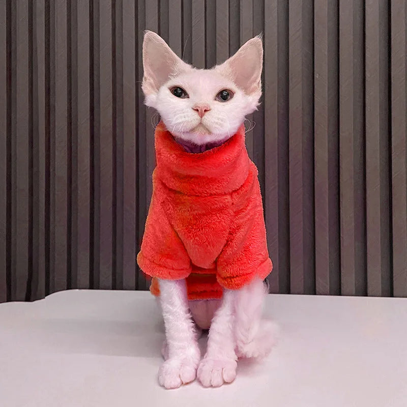 Ropa de Invierno para Gatos sin Pelo Sphynx - Peludo Shop
