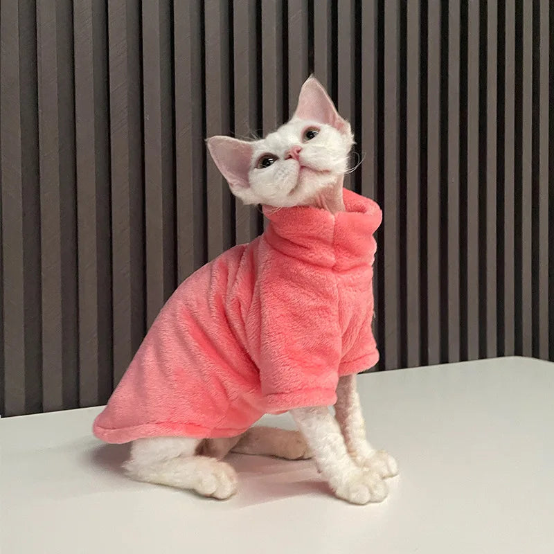 Ropa de Invierno para Gatos sin Pelo Sphynx - Peludo Shop