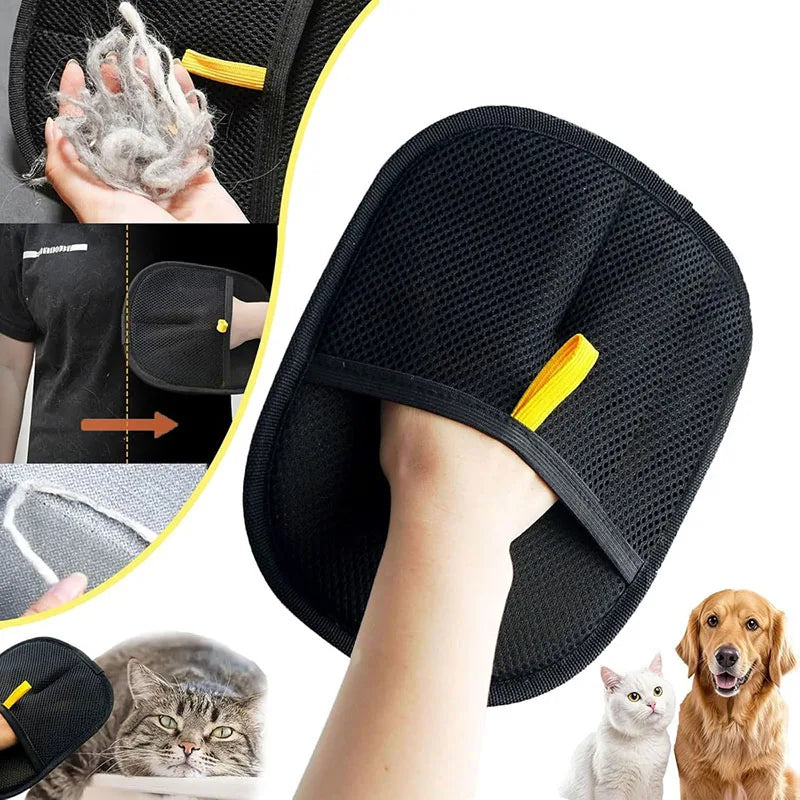 Guantes Quitapelos para Mascotas - Reutilizables