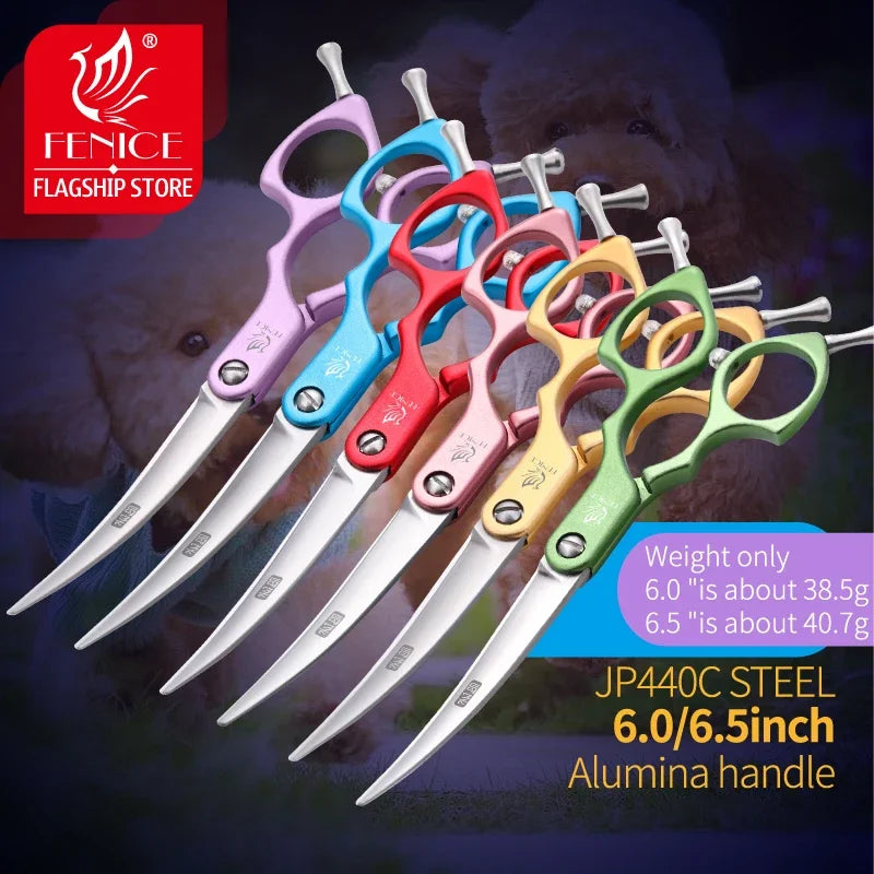 Tijeras Profesionales de Peluquería Canina - Acero Japonés 440C