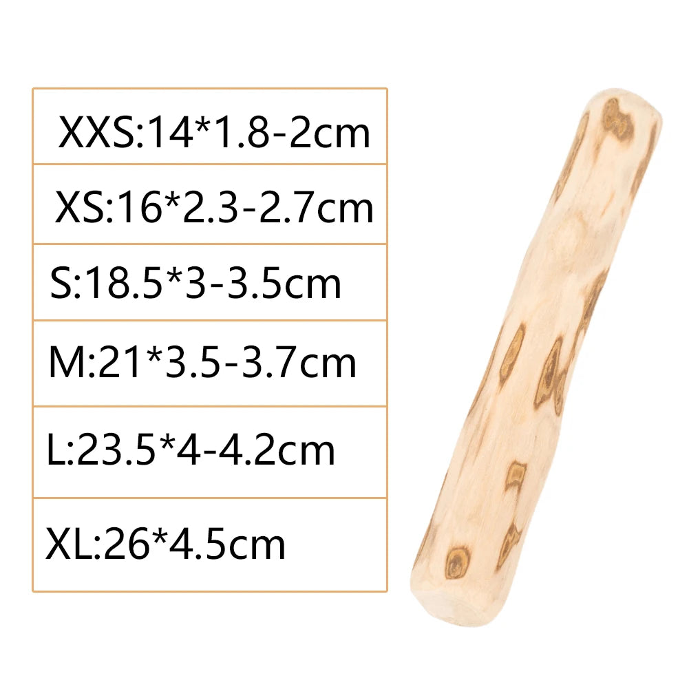 Juguete Masticable de Madera de Café para Perros - Natural