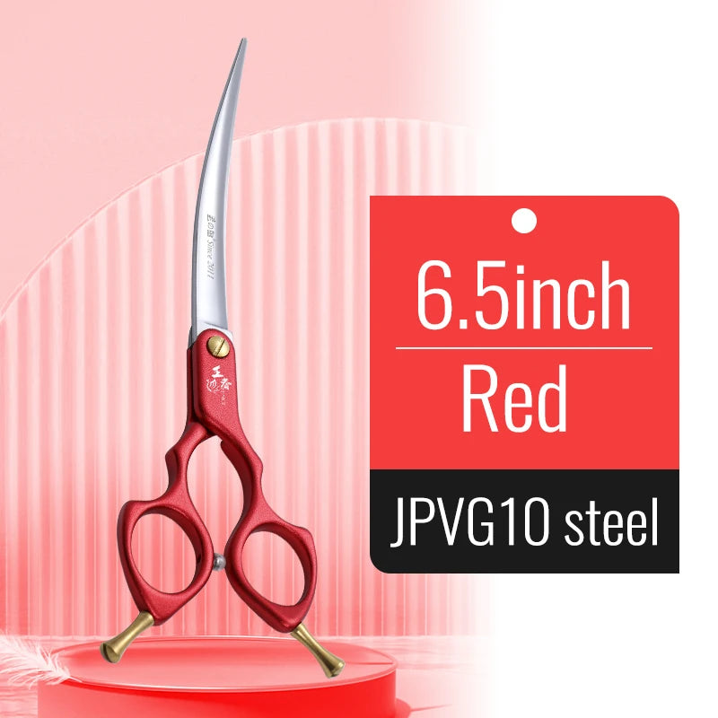 Tijeras Profesionales de Peluquería Canina - Acero Japonés 440C