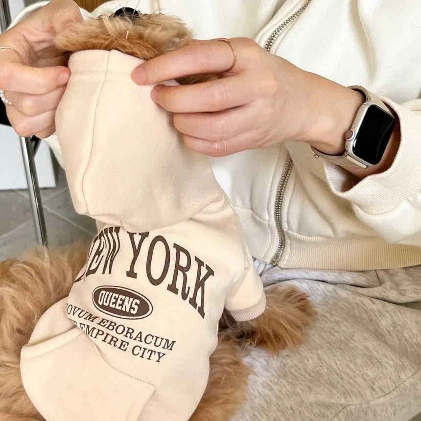 Sudadera para Perros de Invierno con Capucha - Peludo Shop