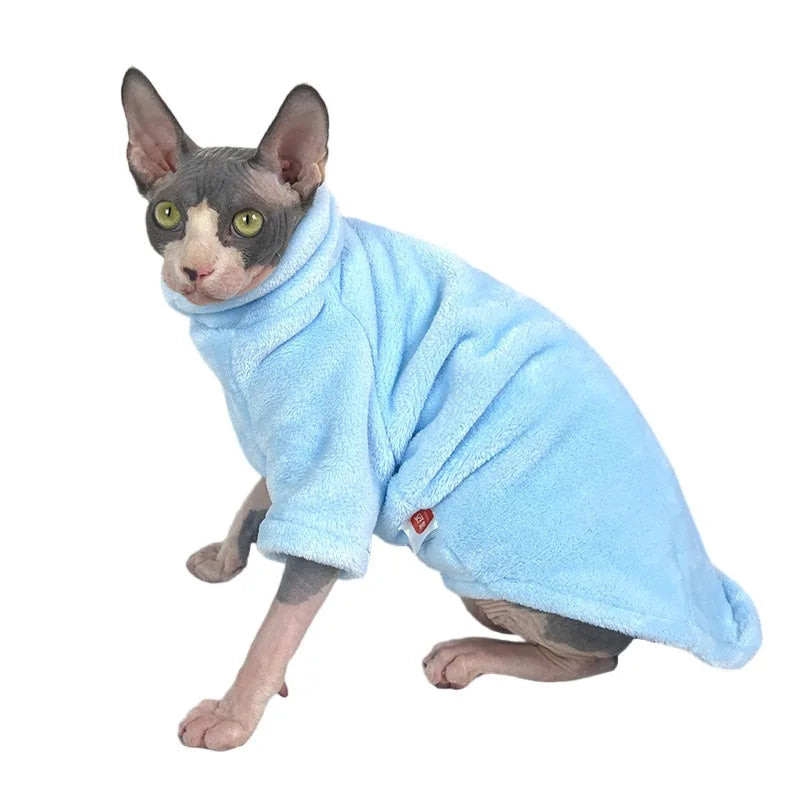 Ropa de Invierno para Gatos sin Pelo Sphynx - Peludo Shop