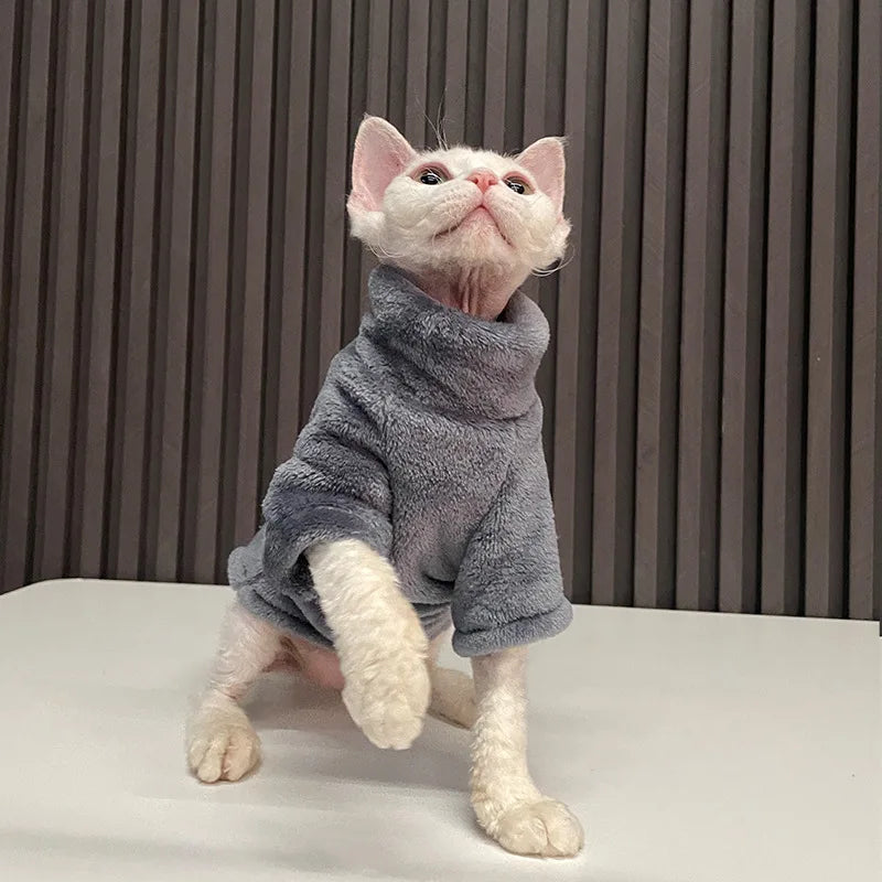Ropa de Invierno para Gatos sin Pelo Sphynx - Peludo Shop