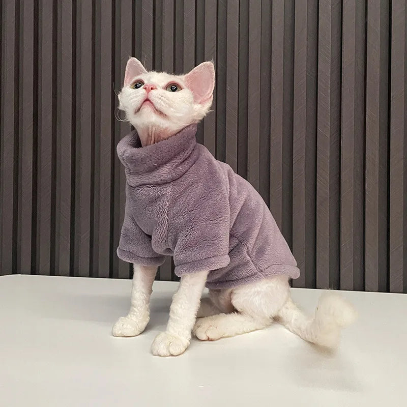 Ropa de Invierno para Gatos sin Pelo Sphynx - Peludo Shop