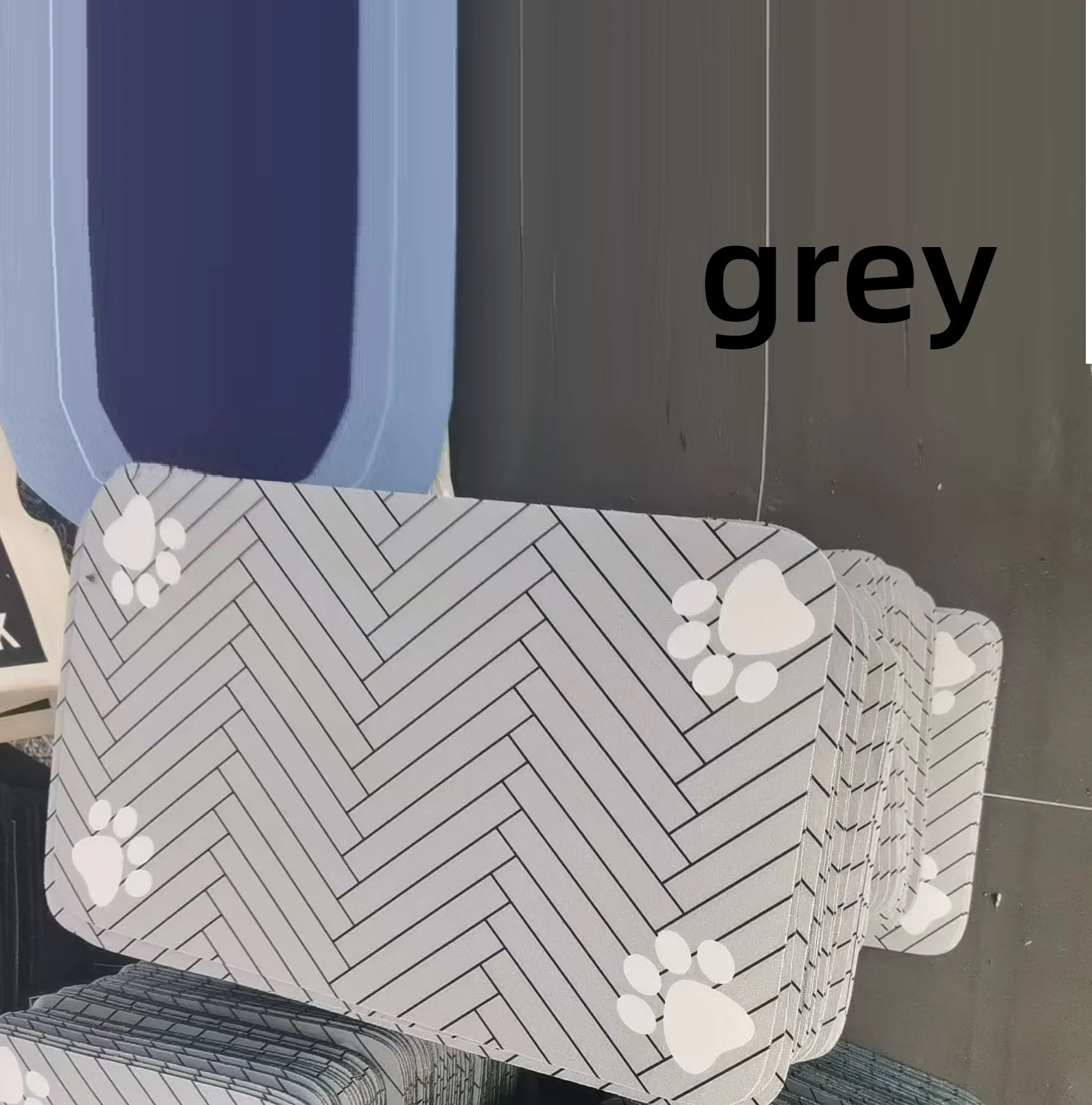 Alfombra de Alimentación para Mascotas - Impermeable Absorbente