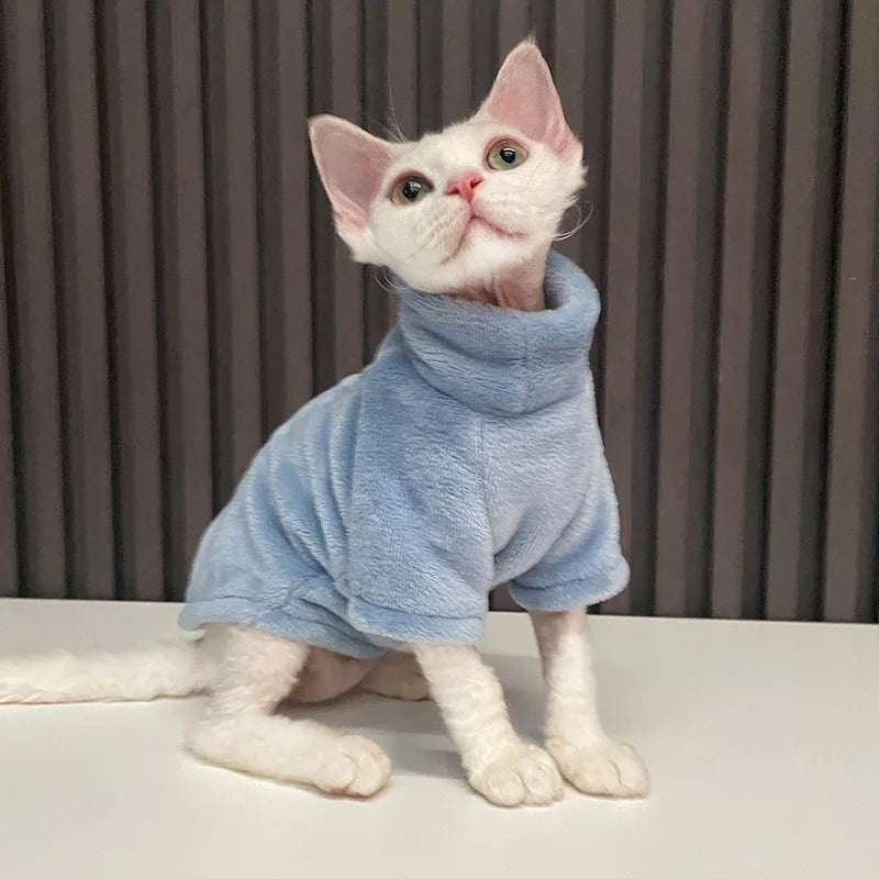 Ropa de Invierno para Gatos sin Pelo Sphynx - Peludo Shop