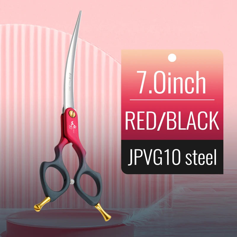 Tijeras Profesionales de Peluquería Canina - Acero Japonés 440C