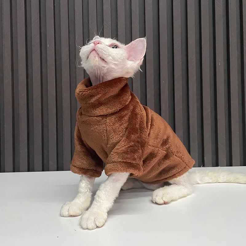 Ropa de Invierno para Gatos sin Pelo Sphynx - Peludo Shop