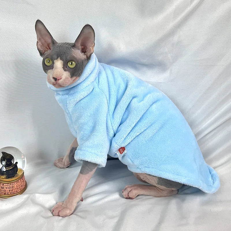 Ropa de Invierno para Gatos sin Pelo Sphynx - Peludo Shop